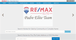 Desktop Screenshot of padrerealestate.com